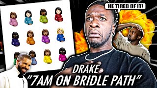 DRAKE SNAPS ON KANYE  Drake  7AM On Bridle Path Certified Lover Boy REACTION [upl. by Jayson]