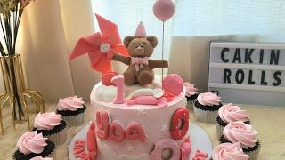 How to make candyland bear cake  easy [upl. by Dorina]