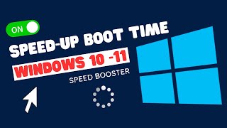 How to Speedup Boot Time in Windows 1011  Fix Slow Boot 100 Working [upl. by Anahsit894]