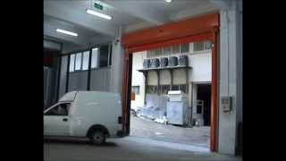 Ezer Otomatik Kapı Sistemleri  PAW DOORS  EAGLE door  Selfrepairing Door [upl. by Linskey]