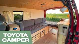 Self Converted Camper  Toyota Hiace 280 SWB [upl. by Sidnak495]