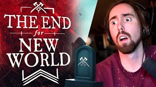 Is New World Shutting Down  Asmongold Reacts [upl. by Ryun]