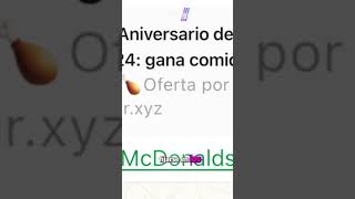 ten mucho cuidado con este tipo de estafas por whatsapp 🧐😯 estafa promocion mcdonals noticias [upl. by Ecinnaj447]