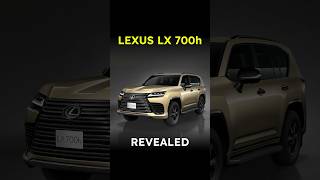 LEXUS LX 700H REVEALED  NEW CARS 2024  shorts [upl. by Kirt]