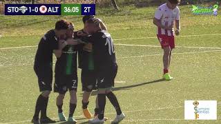 Soccer StornaraAAltamura 31 highlights e interviste [upl. by Gussie189]