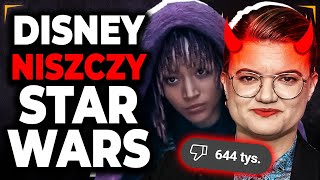 DISNEY NISZCZY GWIEZDNE WOJNY 💀 STAR WARS ACOLYTE [upl. by Lesig]