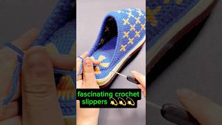 💫💫💫 fascinating crochet slippers [upl. by Attennot]