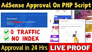 AdSense Approval On PHP Script  Google AdSense Approval Script  AdSense Approval [upl. by Atekihs]