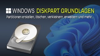 Windows DISKPART Grundlagen und einfache Beispiele  EINFACH ERKLÄRT [upl. by Hildebrandt]