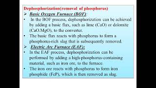 VI SEM Paper VII Inorganic ChemistryAlloysManufacture of Steel Surface Treatment Argon treatment [upl. by Abernathy]