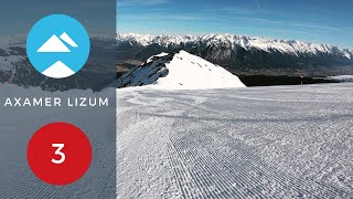 Axamer Lizum  Innsbruck Austria  Red 3  Piste View [upl. by Cindi]