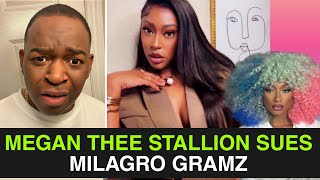 Megan Thee Stallion Sues Milagro Gramz For Spreading Misinformation And Supporting Tory Lanez [upl. by Ng562]