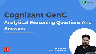 Cognizant GenC Analytical Reasoning Questions and Answers [upl. by Inaoj831]