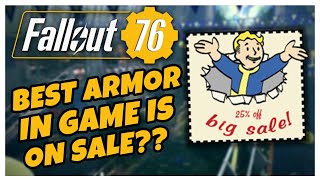 DONT MISS OUT ON THE SECRET SERVICE ARMOR  Fallout 76 [upl. by Nolra605]