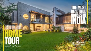 The Planning of This L Shaped House Design Liberates Ample Lawn Space  Avani Associates [upl. by Bridges]