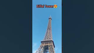 Paris Visit shorts eiffeltower travel vlog youtubeshorts [upl. by Aicilas]