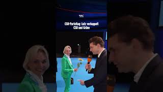 CSUParteitag Lutz van der Horst verkuppelt CSU und Grüne  heuteshow shorts [upl. by Massey612]