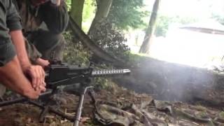 Test firing a Browning 30cal MG [upl. by Oluas]