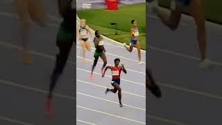 LA DOMINICANA MARILEIDY PAULINO GANA EL ORO EN LOS 400 MTS PARÍS 2024 disciplina granvictoria [upl. by Rehtse272]