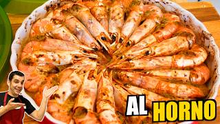 ¡GAMBÓN al Horno 🦐 Descubre la Receta Más Limpia y Deliciosa 🦐 [upl. by Ardel308]