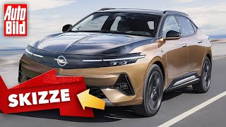 Opel Manta Electric 2025  Opel bringt den Manta als ElektroSUV zurück  Skizze [upl. by Danielson]