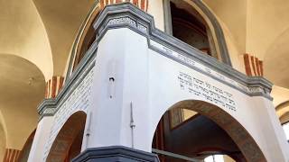 Interior of Tykocin Poland synagogue I [upl. by Wendelin785]