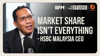 Is HSBC Malaysia Losing Out To Other Banks  CEO Dato Omar Siddiq  In The Studio [upl. by Queri718]