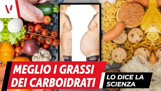 Meglio i grassi dei carboidrati lo dice la scienza [upl. by Rialb]