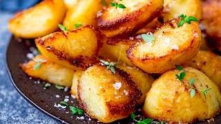 The BEST Crispy Roast Potatoes [upl. by Enawtna]