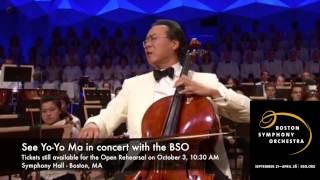 YoYo Ma Performs at Tanglewood [upl. by Reprah]