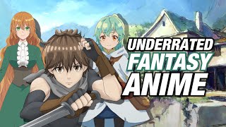 10 UNDERRATED FANTASY ANIME  anime recommendations [upl. by Dorweiler]