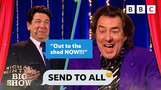 Michael McIntyres smelly rash text prank on Jonathan Ross 🥴😂 Michael McIntyre’s Big Show [upl. by Ecyarg]