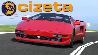 Super Car Cizeta V16T [upl. by Nannahs]