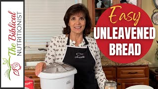 How to Make Unleavened Bread from the Bible  An Israeli Classic [upl. by Hahnert897]