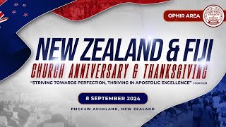 New Zealand amp Fiji Church Anniversary amp Thanksgiving  Auckland New Zealand  September 08 2024 [upl. by Amelina]