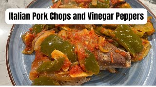 Italian Pork Chops and Vinegar Peppers [upl. by Turne]