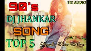 90s Evergreen Romantic Songs  JHANKAR BEATS  Romantic Love Songs  Best Hindi Songs [upl. by Ahtael810]