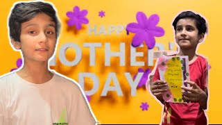 HAPPY MOTHER DAY🥳AJ Maine MAMA k leay card bnaya… [upl. by Ezarra]