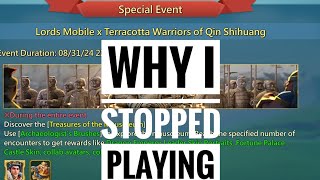 Why I Stopped Playing Lords Mobile My Reasons and Reflections [upl. by Girvin]