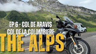 Motorbiking through the CLOUDS  Col de Aravis amp Col de la Colombiere [upl. by Khalil]