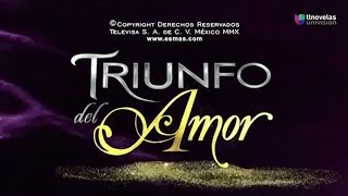 Triunfo Del Amor  Entrada  Univision Tlnovelas [upl. by Aynatahs182]