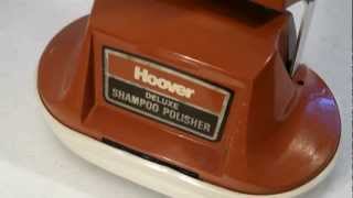 VINTAGE HOOVER DELUXE FLOOR SHAMPOOER POLISHER [upl. by Kurtis222]