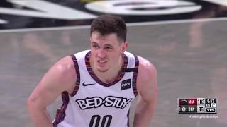 Rodions Kurucs vs Heat 19 pts 3 reb 1 stl HIGHLIGHTS NBA 20192020 Regular Season 100120 [upl. by Ziza]