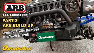 ARB Classic Stubby Front Bumper Install for Jeep Wrangler JL amp Gladiator JT [upl. by Leahcimluap]