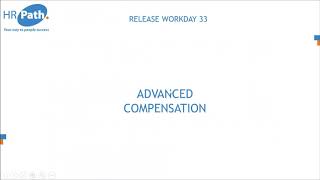 webinar  Workday Release 33 HCM Session 2  EN [upl. by Elagibba]