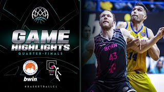 Peristeri bwin v Telekom Baskets Bonn  QuarterFinals Highlights  BasketballCL 202324 [upl. by Adnilrem786]