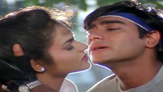 Premi Aashiq Awara  Lyrical  Phool Aur Kaante  Ajay Devgn Madhoo  Kumar Sanu  90s Hits UGC [upl. by Hoppe]