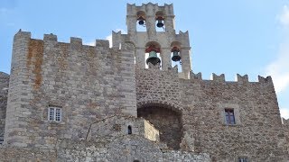 The Monastery of Saint John the Theologian on the Greek Island of Patmos [upl. by Anemaj267]