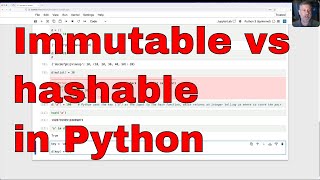 Immutable vs hashable Whats the difference [upl. by Ewen]