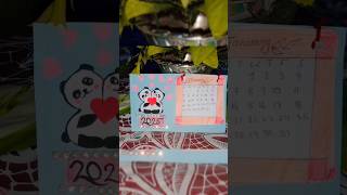 DIY mini calendar calendardate youtubeshorts diy [upl. by Najib]